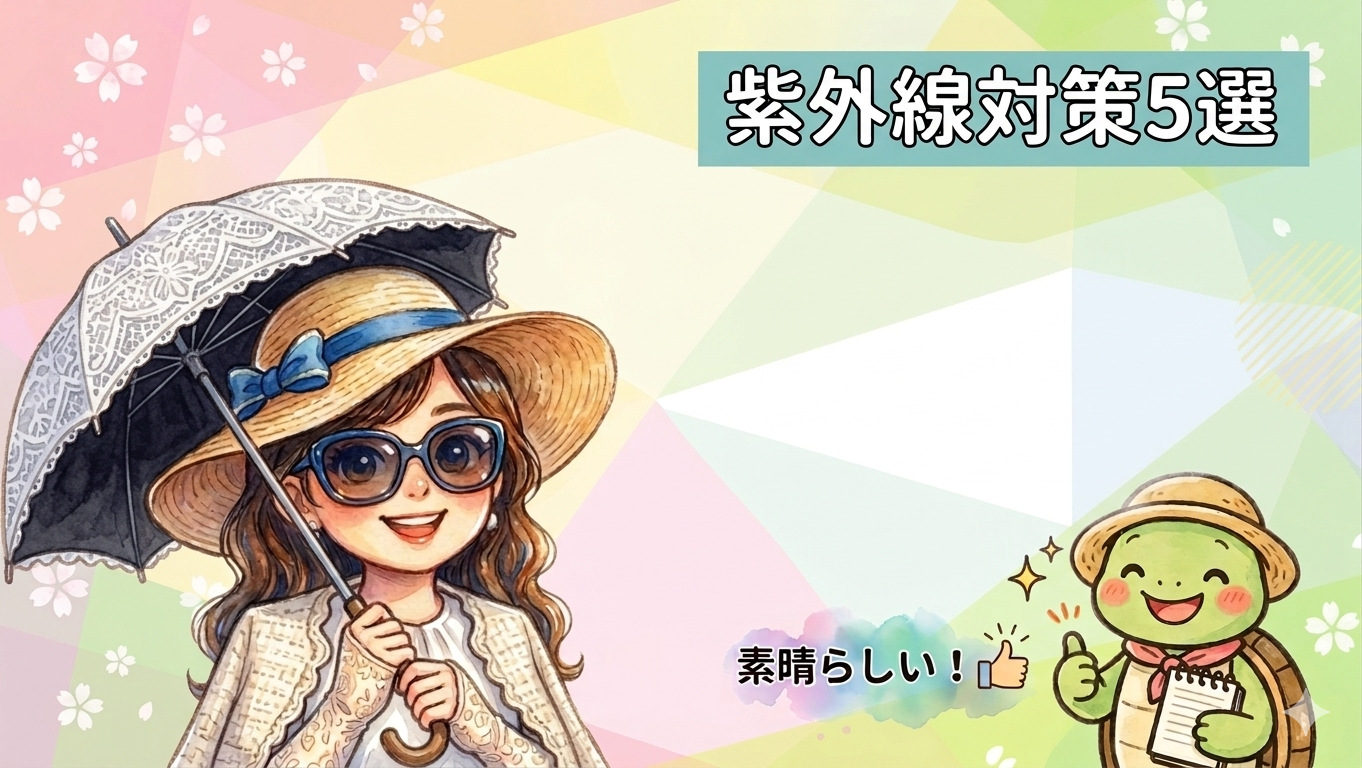 紫外線対策 毎日 日焼け止め 日傘