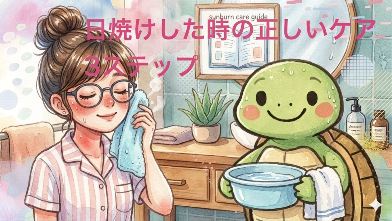 日焼け ケア 対処法