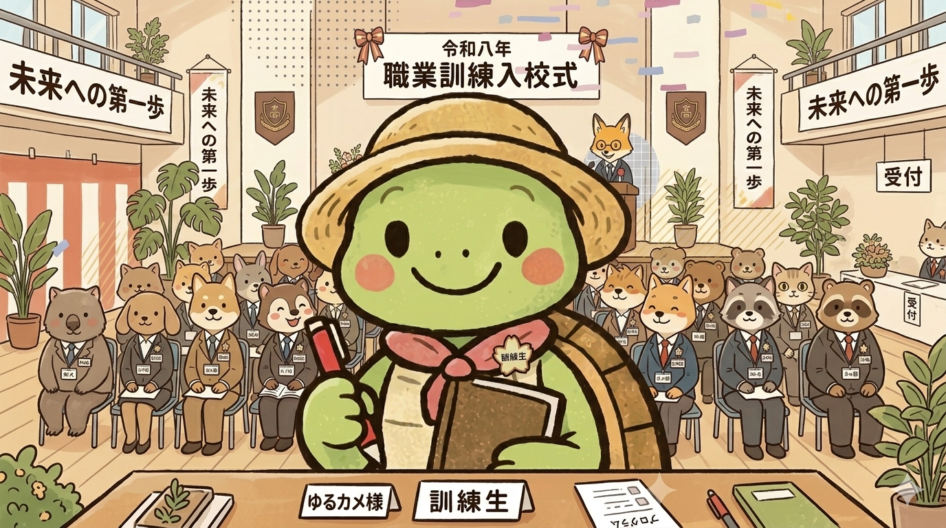 職業訓練 入校式 初日 流れ